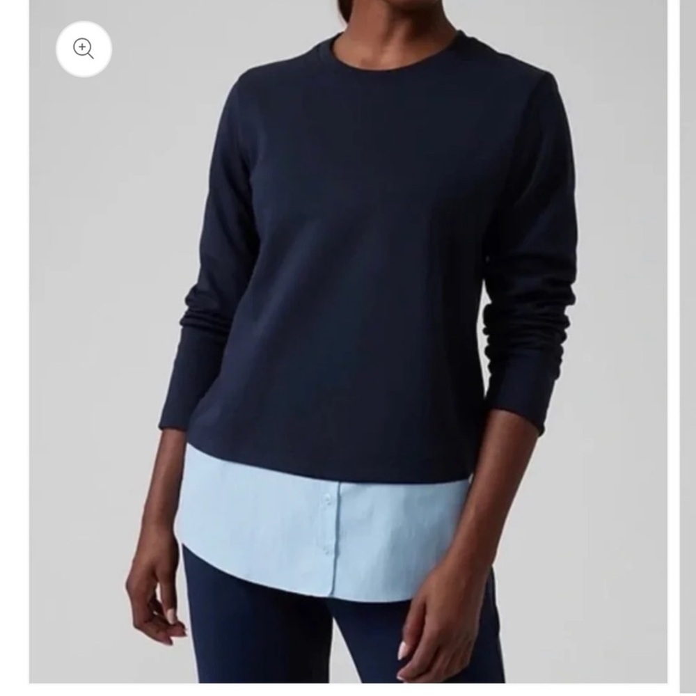 ATHLETA GALLERY HAUTE TOP SIZE XXS EUC